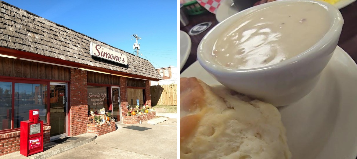 Simone's Cafe Menu