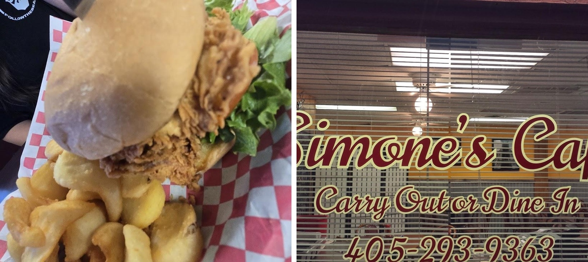 Simone's Cafe Menu