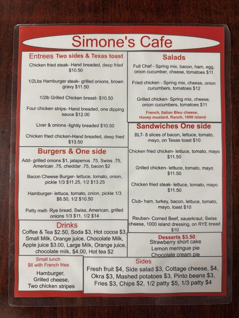 Simone's Cafe
